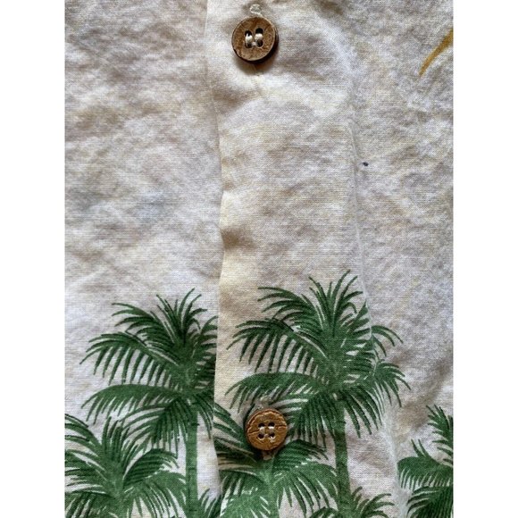 Rima Hawaiian Caribbean Island Shirt We Be Jammin Surfing Large - Picture 2 of 5